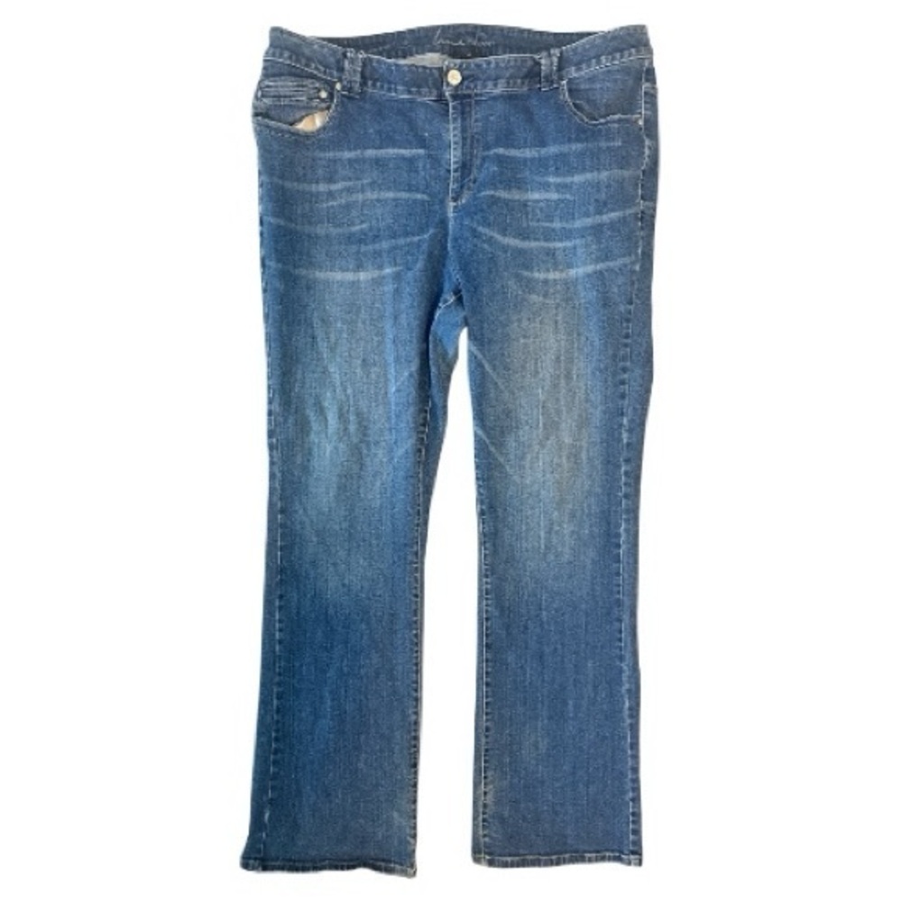 Lane Bryant Slim Boot Jeans Medium Wash Size 26 Tall